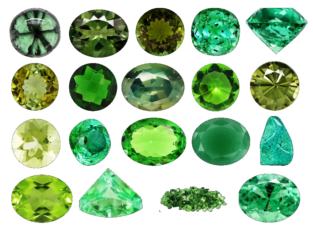 Зеленые камни